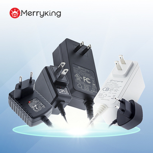 可调欧盟/美国/英国/非盟壁挂式3V 6V 10V 12v电源适配器5V 3.1A电源，带认证流量传感器24V 9v输出