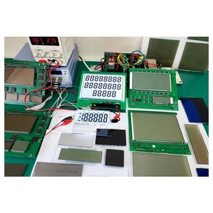 Fernbedienung Digit TN HTN Panel Glas Custom Design Segment LCD Small 7 Segment Display LCD-Bildschirm mit Silikon Zebra - Product Image 1