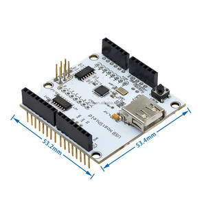 YIXINTAI <strong>USB</strong> <strong>Host</strong> Shield 2.0 for MEGA ADK Compatible for Android ADK DIY Electronic Module Board - Product Image 3
