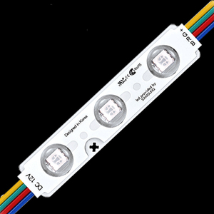 Yeni tasarım enjeksiyon projektör tipi su geçirmez IP65 mühendislik lamba aydınlatmak 0.72w 3 led modülü 5050 RGB renkli - Product Image 3