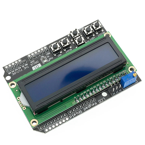 10PCS <strong>1602</strong> <strong>LCD</strong> display module <strong>Keypad</strong> <strong>Shield</strong> Duemilanove 16*2 LCD1602