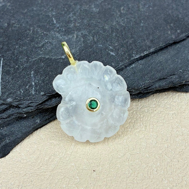 Gold-Clear Quartz