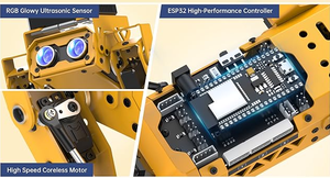 ESP32 AIカメラ搭載スマートロボット犬自立型ターゲット認識追跡オープンソースBionic四脚プログラミング - Product Image 5