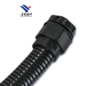 Easy Assembly <strong>Two</strong> Layer Double Split Plastic Electrical Corrugated PP PA <strong>Flexible</strong> <strong>Conduit</strong> for Wind Power