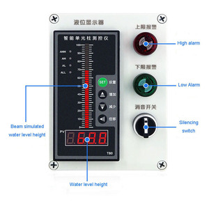 Tipo de entrada transmisor de nivel de líquido controlador de sensor medidor de nivel de presión estática sensor de nivel de agua 4-20MA AC220V 0-10M - Product Image 6