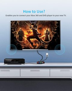 YPbPr-componente convertidor a HDMI, adaptador R/L 5RCA RGB a HDMI, convertidor de Audio y vídeo - Product Image 5