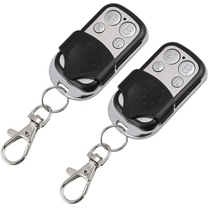 Cassa del metallo pulsante ABCD codice fisso universale del cancello del garage porta scorrevole clone codice di controllo remoto - Product Image 1