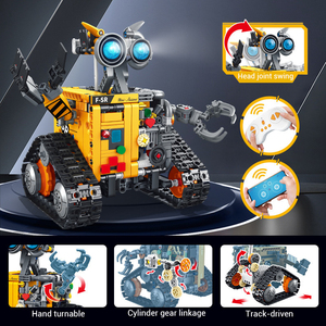 New DIY Assembly Programming App Remote Control <strong>Robot</strong> Toy 3-in-1 Block <strong>Building</strong> <strong>Robots</strong> and Tracked Stunt Cars Kids Gifts - Product Image 4