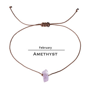 สร้อยข้อมือลูกปัดนำโชคของขวัญเครื่องประดับ Boho สร้อยข้อมือที่ไม่ซ้ำกันคริสตัลธรรมชาติขนาดเล็กหินบำบัดมิตรภาพที่เรียบง่ายสร้อยข้อมือลูกปัด - Product Image 3
