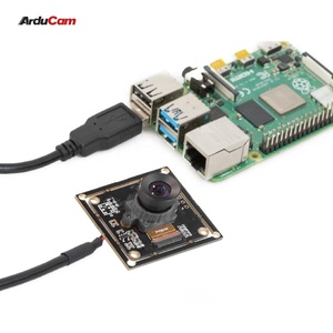 Arducam 2MP OV2311 Глобальный затвор монохромный USB камера плата с низким уровнем искажений M12 объектив без микрофонов Raspberry Pi Модуль
