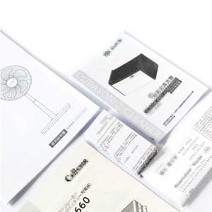 Fabrika doğrudan tedarik baskı tayvan iyi özel hizmet ile özelleştirilmiş şekil manuel kılavuz kitap - Product Image 1