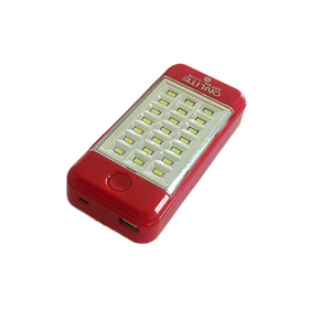 キャンプ用のUSB入力および出力機能を備えたソーラー充電式LED非常灯 - Product Image 2