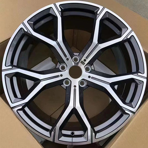 QSF Roue En Alliage D'aluminium 5*112 Jante De Voiture 18 19 20 21 22 23 24 Pouces Roue Forgée pour Bmw X7 M60i X Drive X5 X5m M60i G05 G07 E46 - Product Image 4