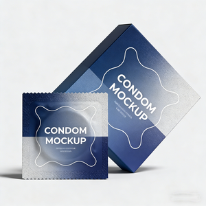 Kondomboxen Sexspielzeugboxen Personalisiertes Design Premium-Verpackung Erwachsenenprodukte Großhandel Verfügbar Recycelbares Papier Prägung - Product Image 2