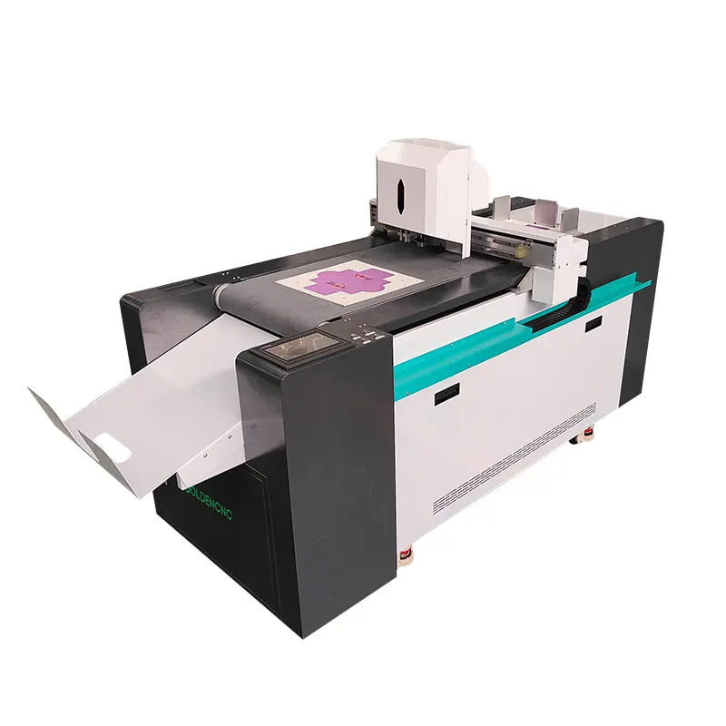 Automatic feeding non-woven cnc vibrating knife cutter fabric layer cutting machine