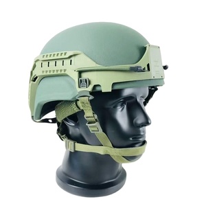 สินค้ามาใหม่หมวกกันน็อคแบบไม่มีสลักตัวยึดระบบ NVG หมวกกันน็อคสีเขียวมิชพร้อมแผ่นรองสบายเหมาะกับ LWH Mich ACH ECH เร็ว Wendy ฯลฯ - Product Image 1