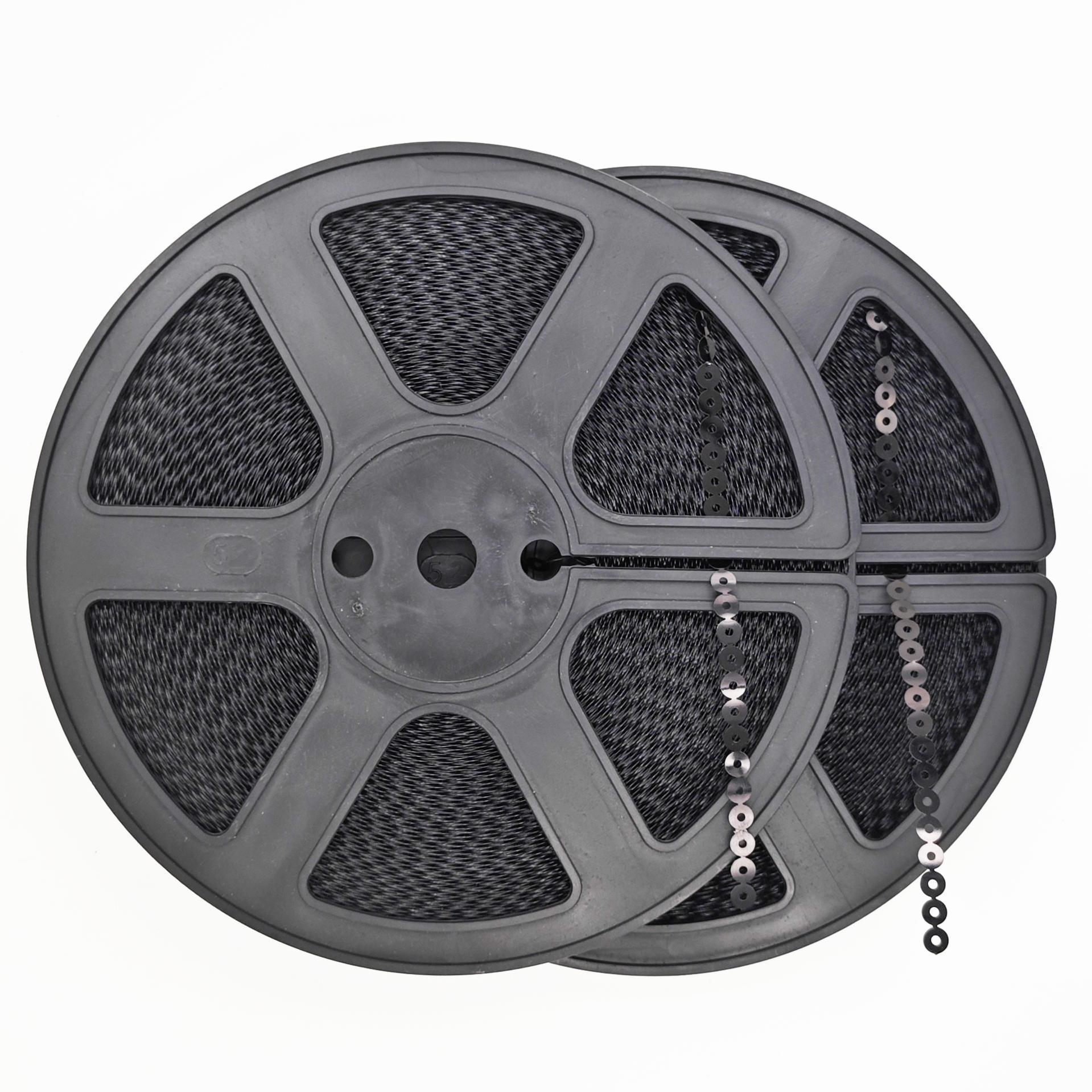 Puce d'ordinateur plate de 5mm, plaque noire brillante 1010-90m