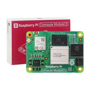 Raspberry Pi CM5 Compute Modul 5 BCM2712 Quad-Core Coxtex-76 Dual 4K Ausgang + HDR 800MHz Video 16/32GB EMMC Mit/Ohne Wi-Fi - Product Image 1