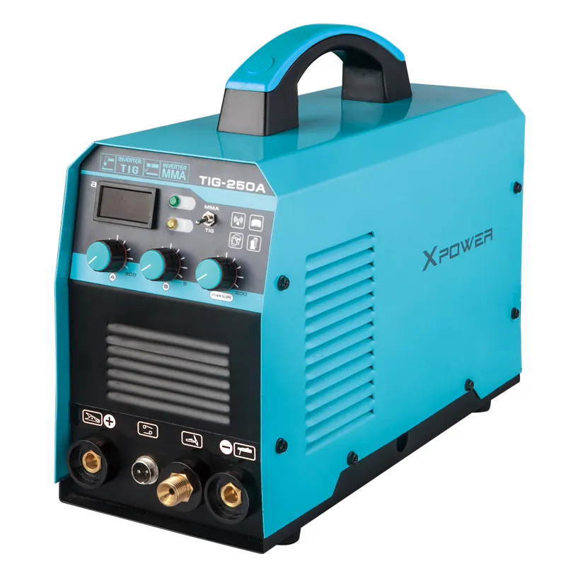 200amp Digital Mosfet Tig Welder Inverter Dc Argon saldatrice TIG-200S DC MOTOR morsetto di terra fornito 420*160*310mm 50/60HZ