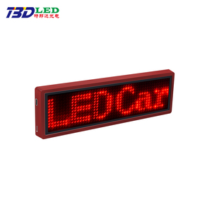 Badge LED personalizzato, badge lavoro illuminato, targa lavoro assistente, badge luce guida proxy - Product Image 1