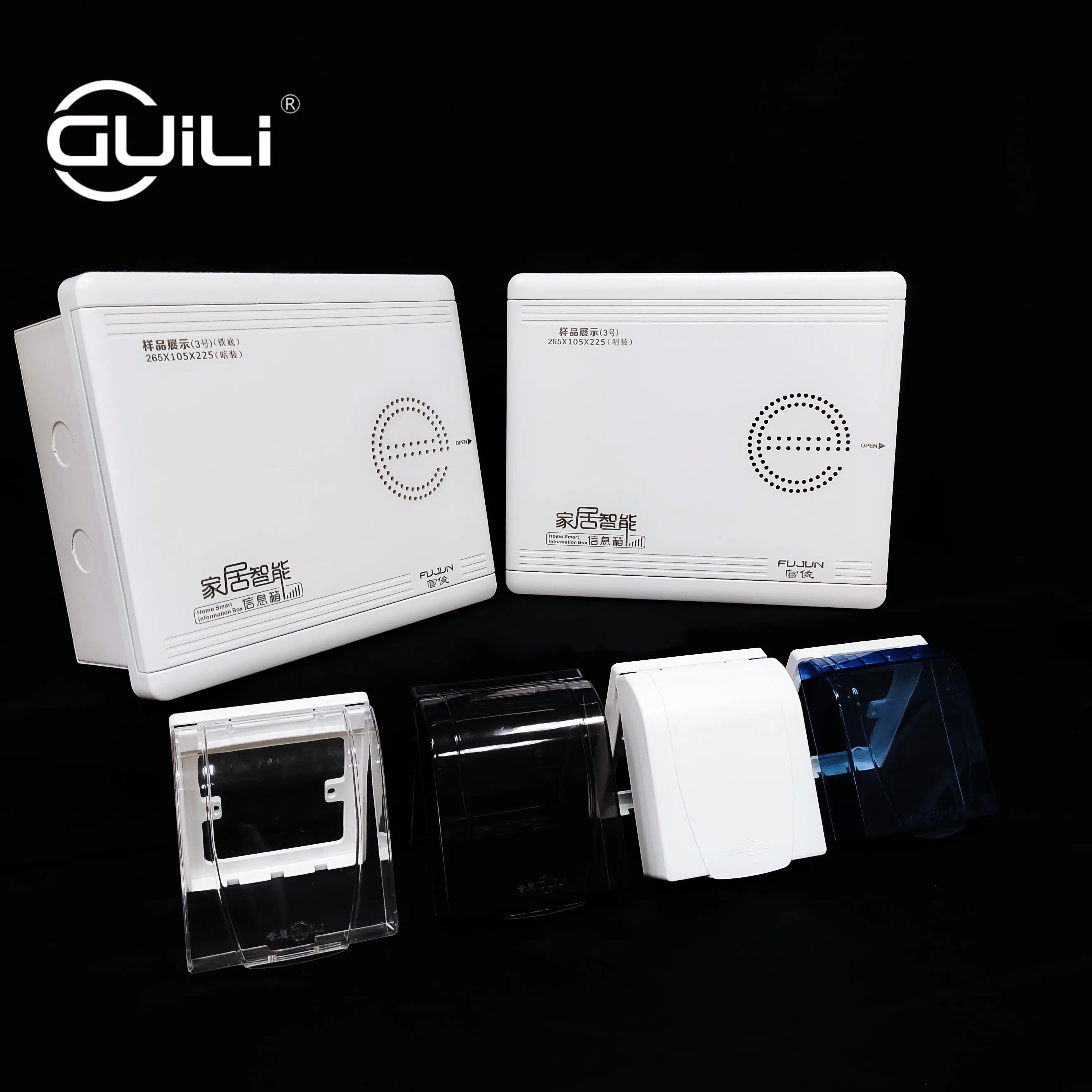 Распределительная коробка Ftth для домашнего использования Onu оптоволоконный мультимедийный измерительный прибор пластиковая панель электрические коробки
