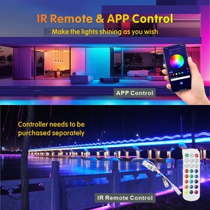 Fast Delivery 24V RGB COB Smart Strip <strong>Light</strong> <strong>5050</strong> <strong>Led</strong> Strip APP Wifi Remote Controlled High Luminance Strip <strong>Light</strong>