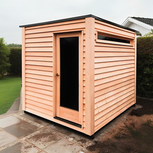 High-Quality Square Sauna Room With Wooden <strong>Structure</strong> and Smart Air Circulation <strong>System</strong> - Product Image 1