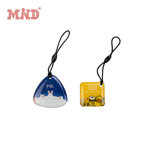 Özelleştirilmiş sosyal medya Nfc Metal epoksi etiketi Rfid kontrol Keyfob anahtarlık epoksi Nfc Rfid etiketi - Product Image 3