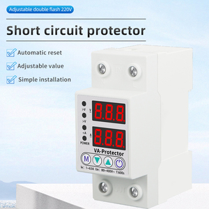 เบรกเกอร์วงจรป้องกันการรั่ว220V ไฟแฟลชคู่แบบปรับได้ป้องกันการลัดวงจรไฟฟ้าด้วยตนเอง - Product Image 2