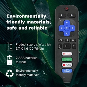Popüler 17 tuşları toptan TV uzaktan kumanda yedek uzaktan kumanda sadece Roku TV için uyumlu TCL troku akıllı tv'ler için - Product Image 5