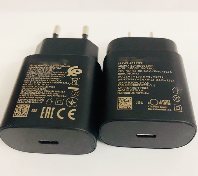 Chargeur 25 W - pas de boîte de vente au détail