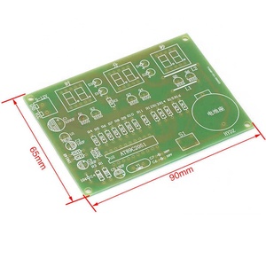 DIY <strong>Kits</strong> AT89C2051 Electronic Clock Digital Tube LED Display Suite Electronic Module Parts and Components DC 9V - 12V - Product Image 5