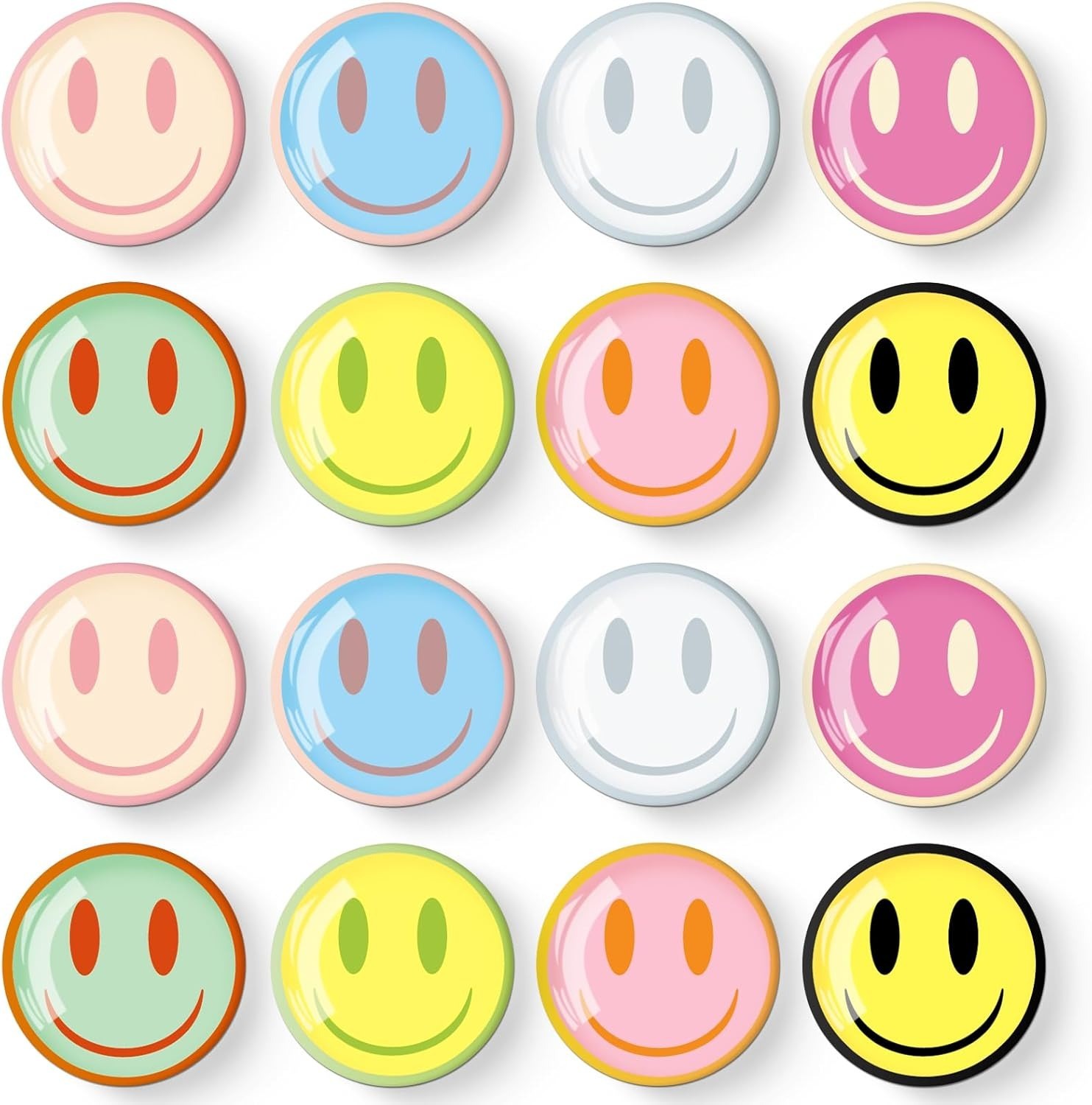 Visage souriant
