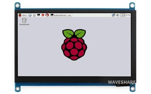 Lampone Pi5 7 pollici HD LCD PC Monitor 1024*600 IPS Touch Screen capacitivo per lampone Pi 5/4B/3B/Zero Jetson Nano Win10 - Product Image 2