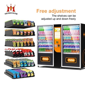 Bán buôn đồ ăn nhẹ Máy bán tự động Máy bán tự động Combo thông minh cho thực phẩm và đồ uống - Product Image 5