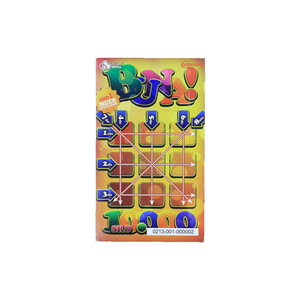 Three-Window Pull Tabs Printing Factory Custom Paper Pull Tabs Tickets Lottery Ticket Printing - Product Image 2