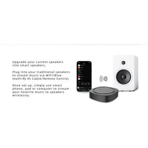 用于扬声器系统的ACEMAX音频广播Pro M20无线WiFi音频接收器多房间适配器转换有线扬声器无线 - Product Image 2