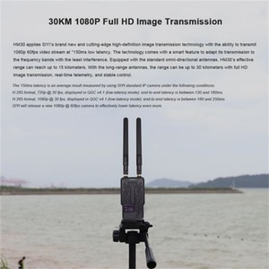 Siyi ระบบส่งสัญญาณภาพดิจิทัล HM30ระยะไกลแบบ Full HD ระบบ FPV 1080P 60fps 150MS SBUs PWM mavlink telemetry OSD 30km CE FCC - Product Image 5