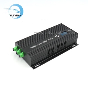 Alta potencia 1550nm fibra EDFA 2 * 16dBm puerto de salida 16dBm SC/APC EDFA amplificador óptico - Product Image 1