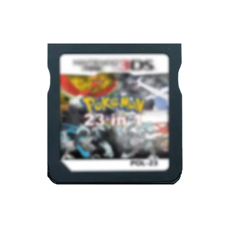 Tarjeta de juego DS 23 en 1, tarjeta de memoria de la serie Poke moned para consola de videojuegos Nintendo 3DS NDSI NDSL NDS Lite