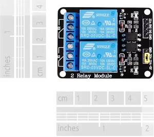 Modulo relè 2 canali DC 5V 12V di alta qualità con optoaccoppiatore a basso livello scheda di espansione Trigger