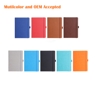 Personalized Debossed Lined Journal Promotional Product <strong>Customized</strong> Hardcover Meeting <strong>Notebook</strong> with <strong>Elastic</strong> <strong>Strap</strong> - Product Image 5