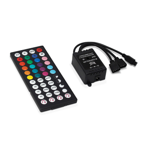 OEM ODM LED produttore DC12V uscita singola e doppia IR RGB 44 tasti musica 3 * 2A Controller LED con telecomando - Product Image 2