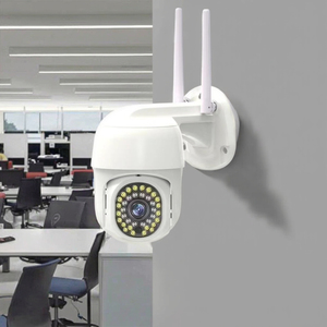 Ao ar livre Mini Câmera IP 3MP Única Lente Grande Angular Visão Noturna Solar WiFi NVR 1 Ano