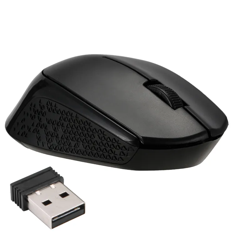 Оптовая продажа, высокое качество, супер тонкая беспроводная мышь USB 2,4G