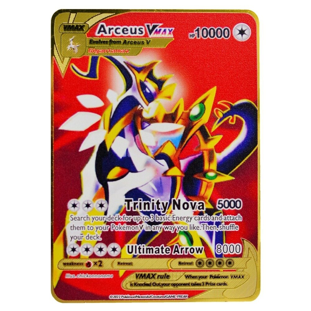 Arceus vmax rouge
