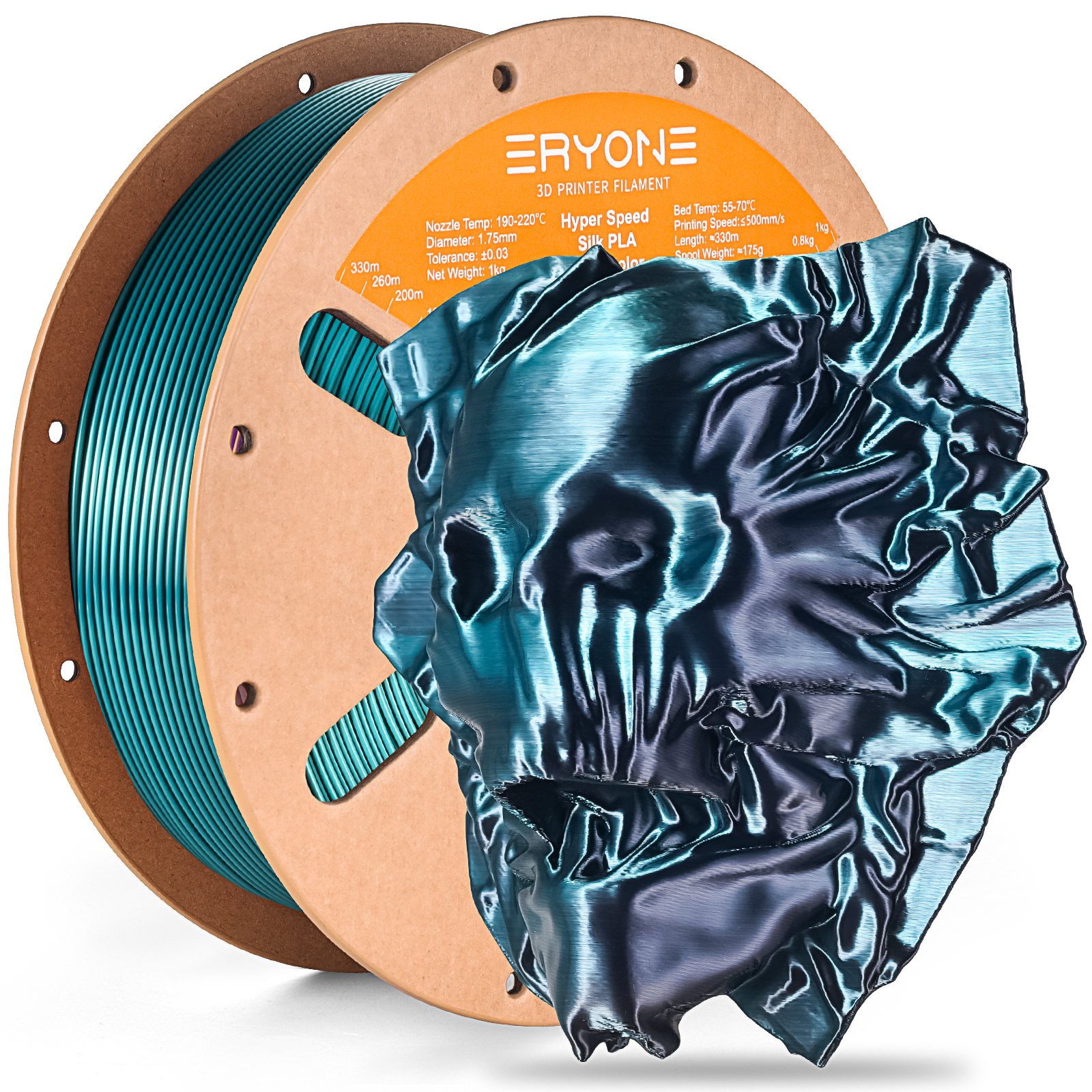 Vert émeraude et noir