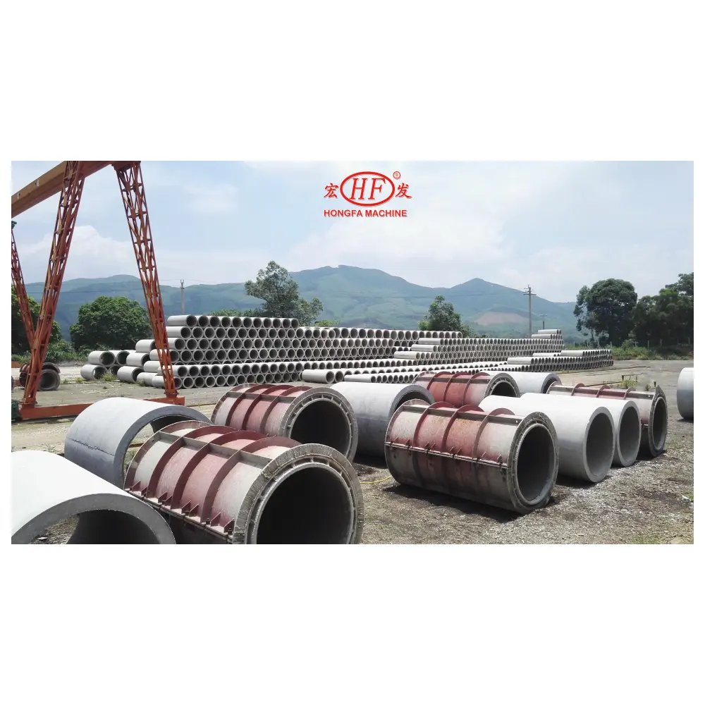 Fábrica de China, nuevo molde de tubería de hormigón, molde de alcantarilla de cemento, tubería de drenaje de hormigón