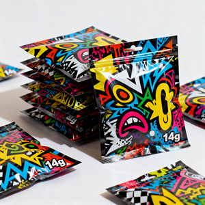 ถุงไมลาร์แบบมีซิปล็อคพิมพ์ลายตามสั่ง ขนาด 3.5 กรัม ป้องกันกลิ่น พร้อมกล่อง - Product Image 6