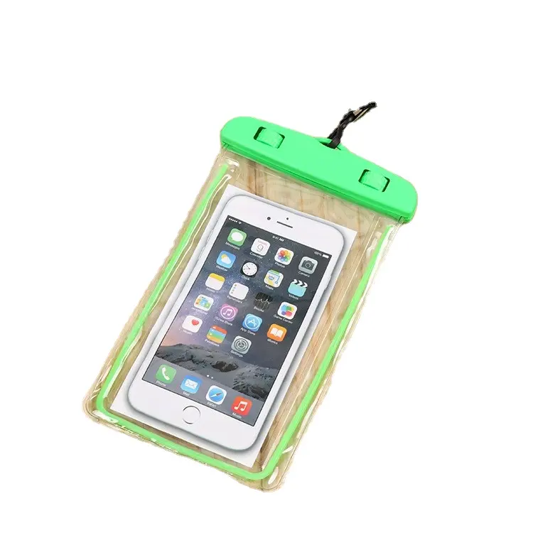 Tùy Chỉnh Bán Buôn Pvc Điện Thoại Không Thấm Nước Bag Waterproof Pouch Cho Điện Thoại Di Động